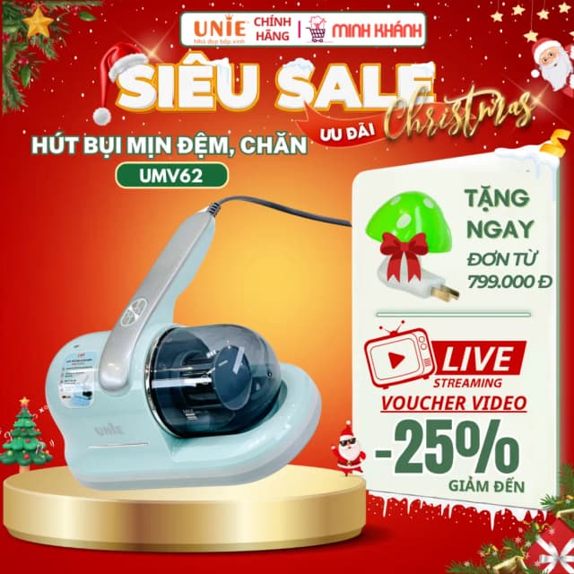 So sánh giá Máy hút bụi đệm giường Unie UMV62 rẻ nhất? - Ảnh 18