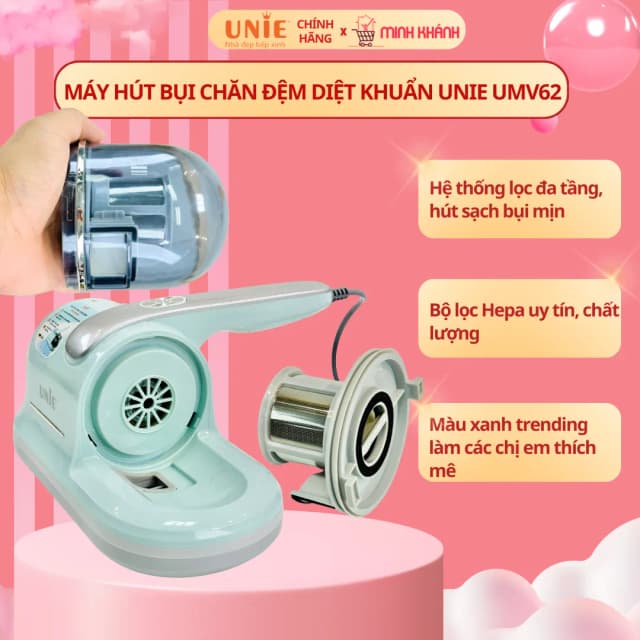 So sánh giá Máy hút bụi đệm giường Unie UMV62 rẻ nhất? - Ảnh 10