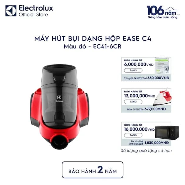 So sánh giá Máy hút bụi dạng hộp Electrolux EC41-6CR rẻ nhất? - Ảnh 6