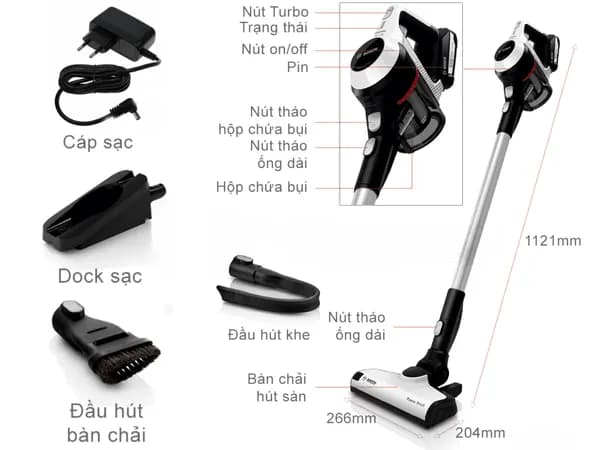 So sánh giá Máy hút bụi không dây Bosch BCS61113 rẻ nhất? - Ảnh 3