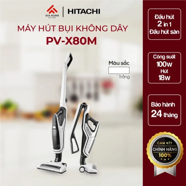 Top 1 so sánh giá Máy hút bụi không dây Hitachi PV-X70P - Tìm sản phẩm giá rẻ nhất - Ảnh 8
