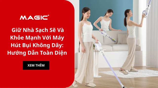 Top 1 so sánh giá Máy hút bụi không dây Magic A-061 - Tìm sản phẩm giá rẻ nhất - Ảnh 12