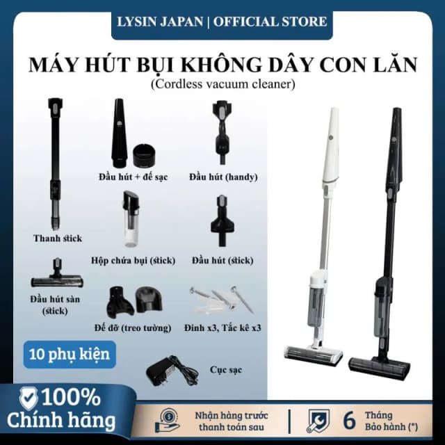 Top 1 so sánh giá Máy hút bụi không dây Midea MSL10APWH - Tìm sản phẩm giá rẻ nhất - Ảnh 13