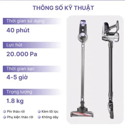 Top 1 so sánh giá Máy hút bụi không dây Midea MSL10APWH - Tìm sản phẩm giá rẻ nhất - Ảnh 70