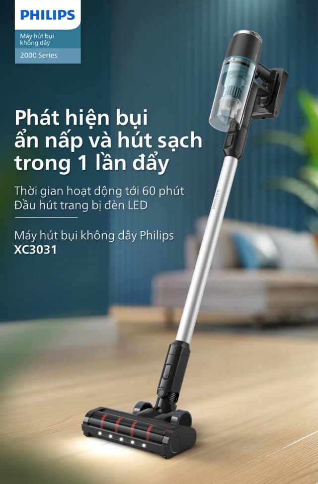 So sánh giá Máy hút bụi không dây Philips XC3031/01 rẻ nhất? - Ảnh 9