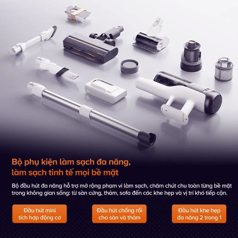 So sánh giá Máy hút bụi cầm tay Roborock H60 Hub Pro - Tìm sản phẩm giá rẻ nhất - Ảnh 14