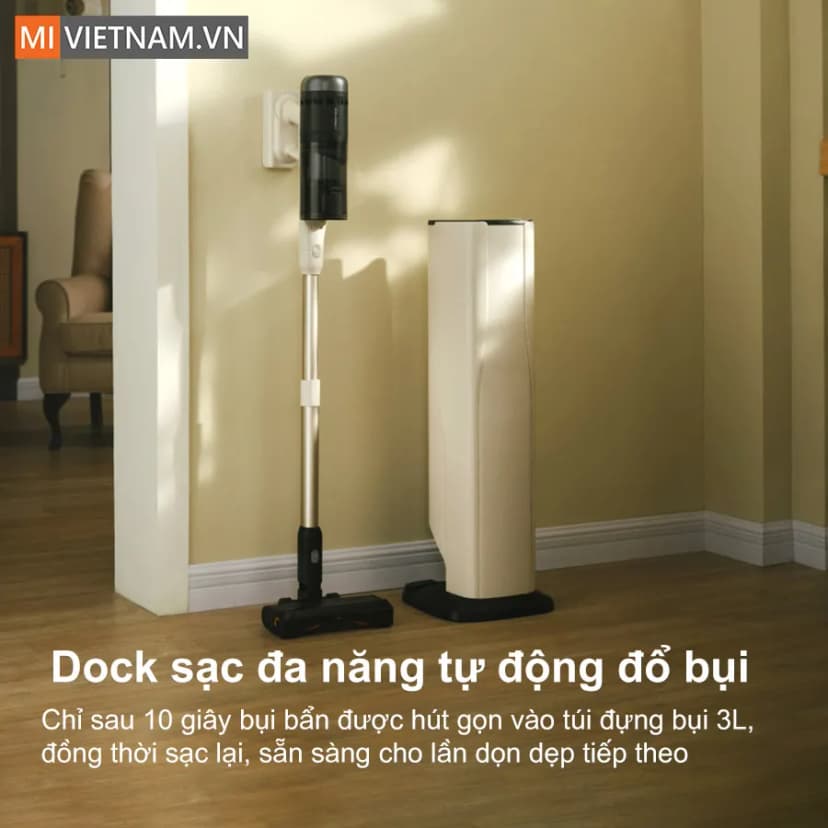 So sánh giá Máy hút bụi cầm tay Roborock H60 Hub Pro - Tìm sản phẩm giá rẻ nhất - Ảnh 9
