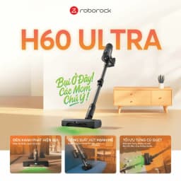 So sánh giá Máy hút bụi không dây Roborock H60 Ultra - Tìm sản phẩm giá rẻ nhất - Ảnh 1