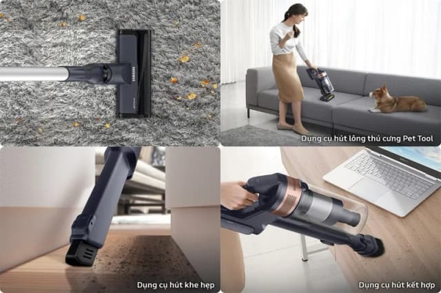 Top 1 so sánh giá Máy hút bụi không dây Samsung VS70H18GZG/SV - Tìm sản phẩm giá rẻ nhất - Ảnh 19
