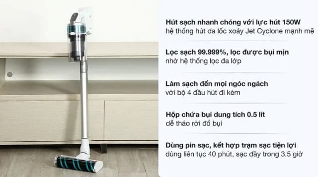 Top 1 so sánh giá Máy hút bụi không dây Samsung VS70H18GZG/SV - Tìm sản phẩm giá rẻ nhất - Ảnh 76
