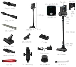So sánh giá Máy hút bụi không dây Sharp EC-SV28V-B - Tìm sản phẩm giá rẻ nhất - Ảnh 12