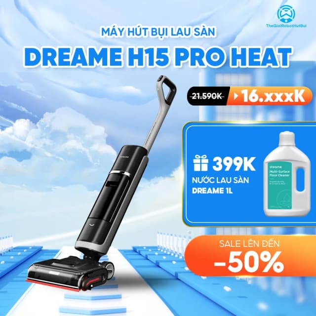 So sánh giá Máy hút bụi lau nhà Dreame H15 Pro Heat rẻ nhất? - Ảnh 13