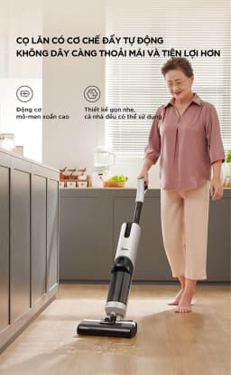 Máy hút bụi lau nhà Midea MAT02APWH