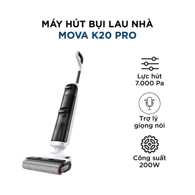 So sánh giá Máy hút bụi lau nhà Mova K20 rẻ nhất? - Ảnh 12
