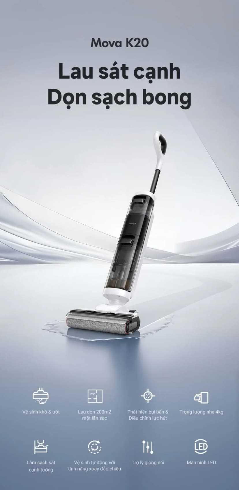 So sánh giá Máy hút bụi lau nhà Mova K20 - Tìm sản phẩm giá rẻ nhất - Ảnh 18