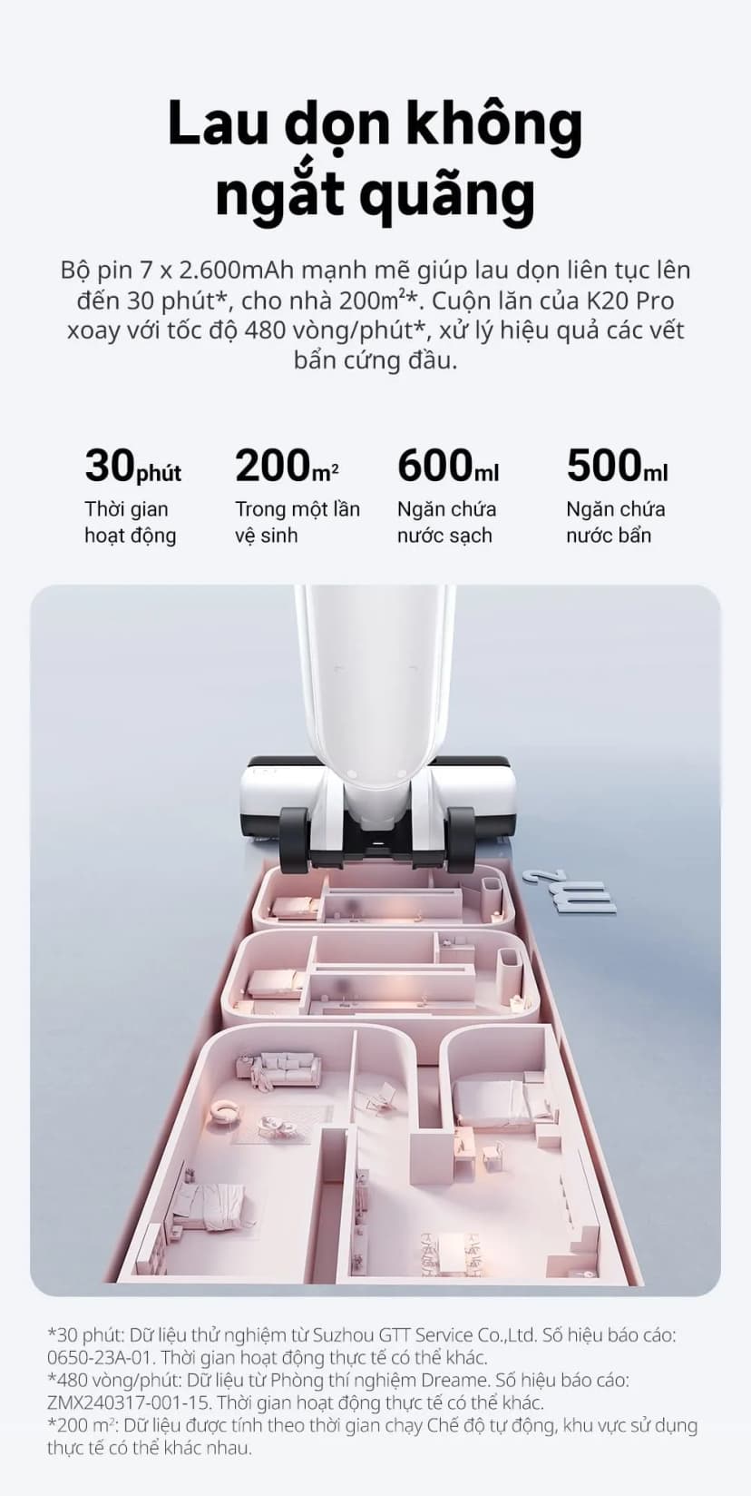 So sánh giá Máy hút bụi lau nhà Mova K20 - Tìm sản phẩm giá rẻ nhất - Ảnh 10