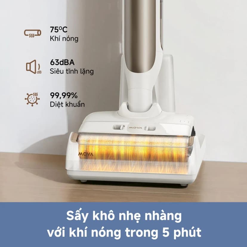 So sánh giá Máy hút bụi lau nhà Mova M10 - Tìm sản phẩm giá rẻ nhất - Ảnh 2