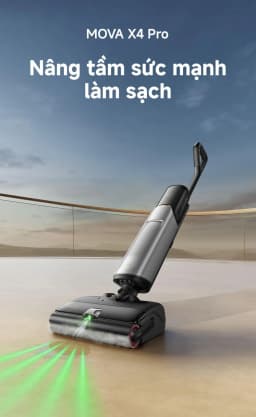 So sánh giá Máy hút bụi lau nhà Mova X4 Pro - Tìm sản phẩm giá rẻ nhất - Ảnh 7