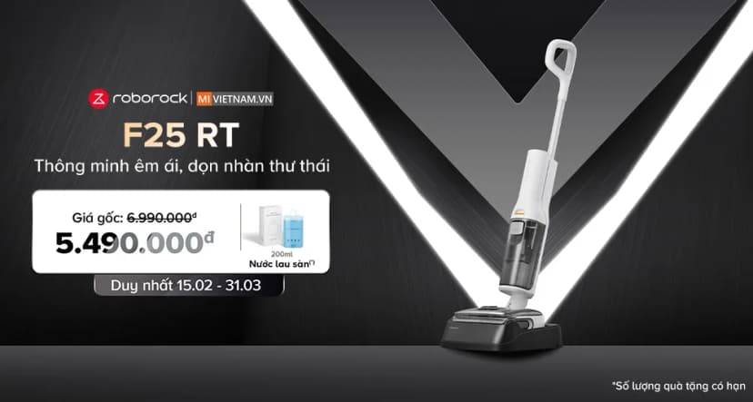 So sánh giá Máy hút bụi lau nhà Roborock F25 RT Gen 2 - Tìm sản phẩm giá rẻ nhất - Ảnh 5
