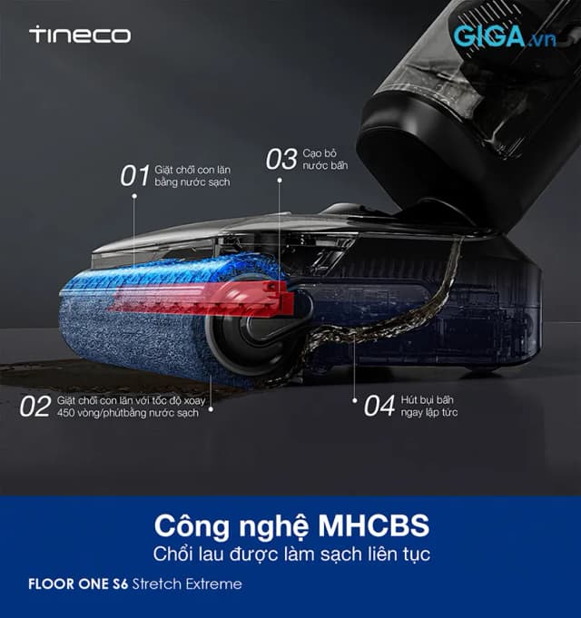 Top 1 so sánh giá Máy hút bụi lau nhà Tineco Floor One S6 Stretch Max - Tìm sản phẩm giá rẻ nhất - Ảnh 17