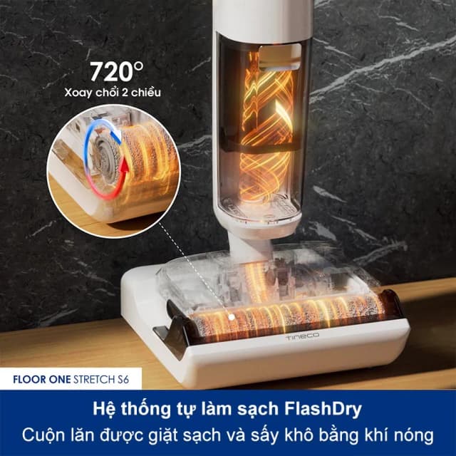 Top 1 so sánh giá Máy hút bụi lau nhà Tineco Floor One S6 Stretch Max - Tìm sản phẩm giá rẻ nhất - Ảnh 5