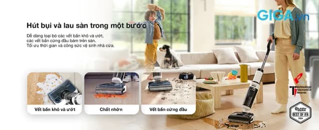 Top 1 so sánh giá Máy hút bụi lau nhà Tineco Floor One S6 Stretch Max - Tìm sản phẩm giá rẻ nhất - Ảnh 43