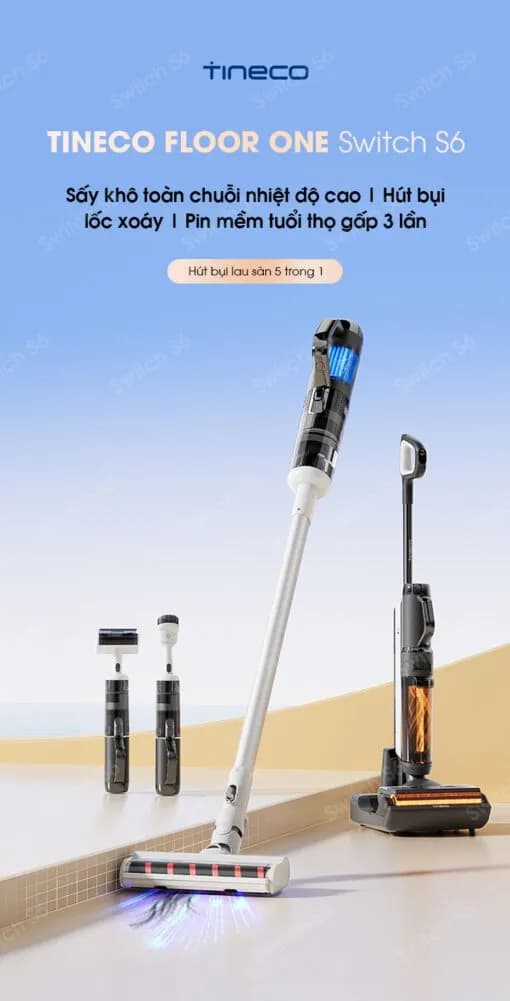 Top 1 so sánh giá Máy hút bụi lau nhà Tineco Floor One S6 Stretch Max - Tìm sản phẩm giá rẻ nhất - Ảnh 50