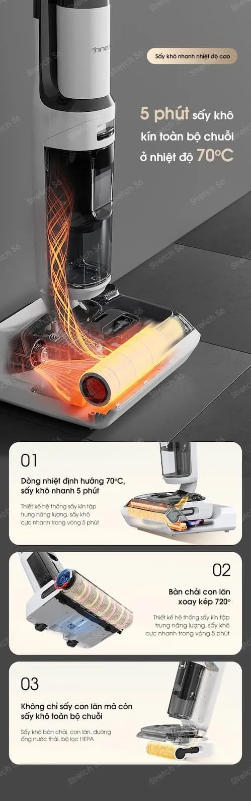 Top 1 so sánh giá Máy hút bụi lau nhà Tineco Floor One S6 Stretch Max - Tìm sản phẩm giá rẻ nhất - Ảnh 78