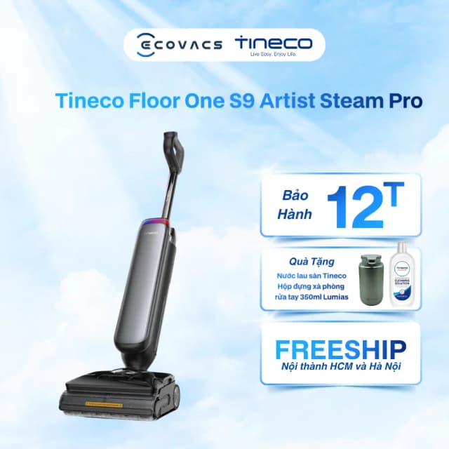 So sánh giá Máy hút bụi lau nhà Tineco Floor One S9 Artist Steam Pro rẻ nhất? - Ảnh 13