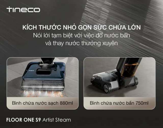 So sánh giá Máy hút bụi lau nhà Tineco Floor One S9 Artist Steam Pro rẻ nhất? - Ảnh 14