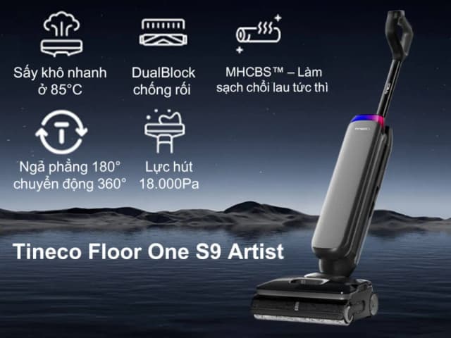 So sánh giá Máy hút bụi lau nhà Tineco Floor One S9 Artist Steam Pro rẻ nhất? - Ảnh 5