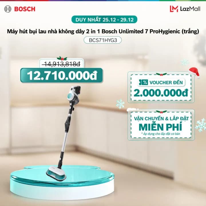So sánh giá Máy hút bụi lau nhà Bosch BCS71HYG3 - Tìm sản phẩm giá rẻ nhất - Ảnh 14