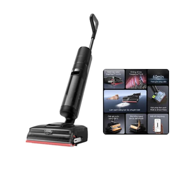 Máy hút bụi lau sàn Dreame H15 Pro Foamwash - Ảnh 3