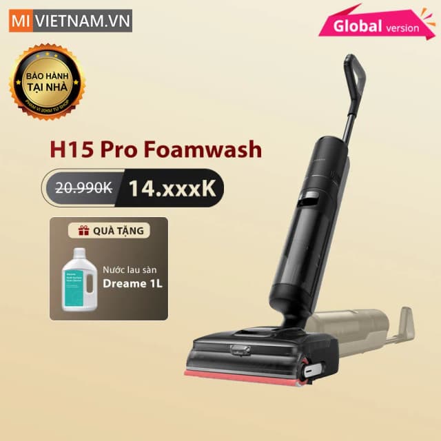 So sánh giá Máy hút bụi lau sàn Dreame H15 Pro Foamwash rẻ nhất? - Ảnh 5