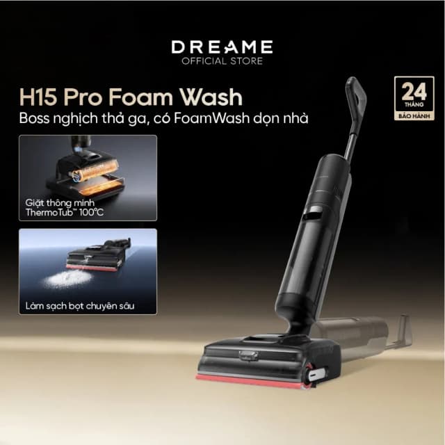 So sánh giá Máy hút bụi lau sàn Dreame H15 Pro Foamwash rẻ nhất? - Ảnh 7