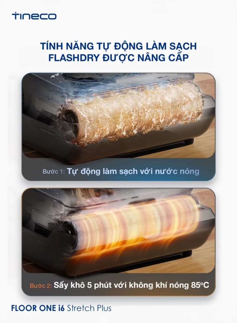 So sánh giá Máy hút bụi lau sàn Tineco Floor One i6 Stretch Plus II - Tìm sản phẩm giá rẻ nhất - Ảnh 11