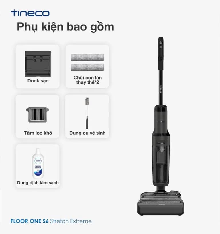 So sánh giá Máy hút bụi lau sàn Tineco Floor One i6 Stretch Plus II - Tìm sản phẩm giá rẻ nhất - Ảnh 18