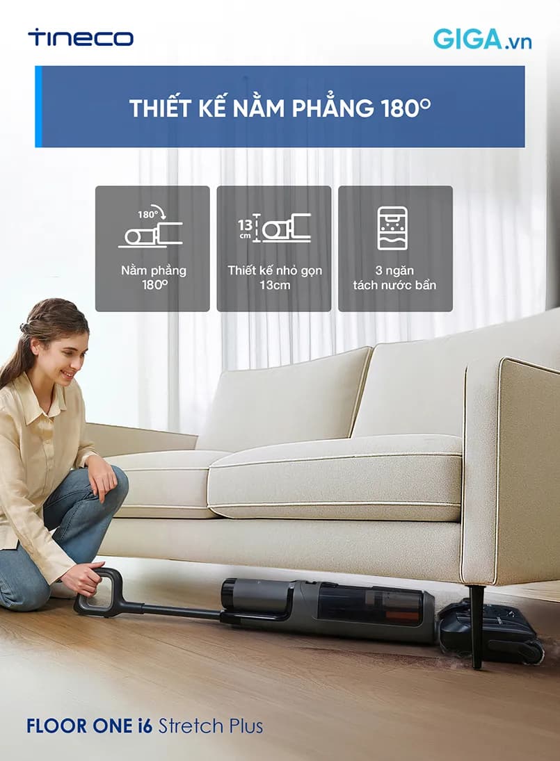 So sánh giá Máy hút bụi lau sàn Tineco Floor One i6 Stretch Plus II - Tìm sản phẩm giá rẻ nhất - Ảnh 7