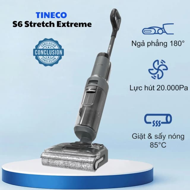 So sánh giá Máy hút bụi lau nhà Tineco Floor One S6 Stretch Extreme rẻ nhất? - Ảnh 11