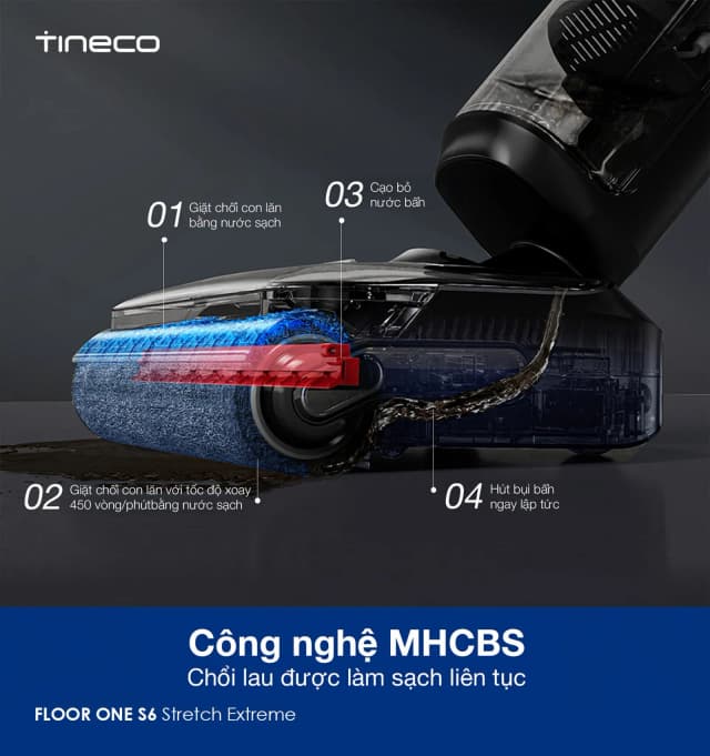 So sánh giá Máy hút bụi lau nhà Tineco Floor One S6 Stretch Extreme rẻ nhất? - Ảnh 13