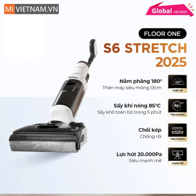 So sánh giá Máy hút bụi lau nhà Tineco Floor One S6 Stretch Extreme rẻ nhất? - Ảnh 6