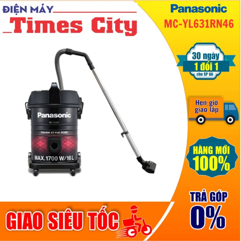 So sánh giá Máy hút bụi công nghiệp Panasonic MC-YL631RN46 - Tìm sản phẩm giá rẻ nhất - Ảnh 12