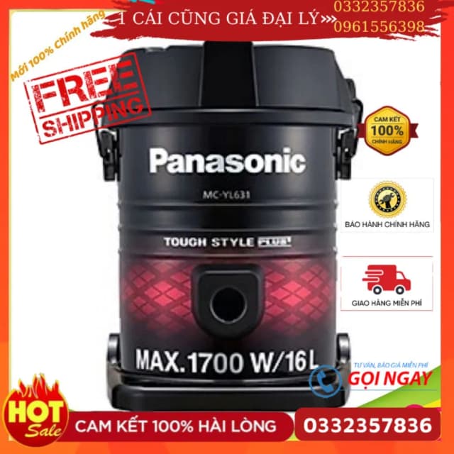 Top 1 so sánh giá Máy hút bụi công nghiệp Panasonic MC-YL631RN46 - Tìm sản phẩm giá rẻ nhất - Ảnh 4