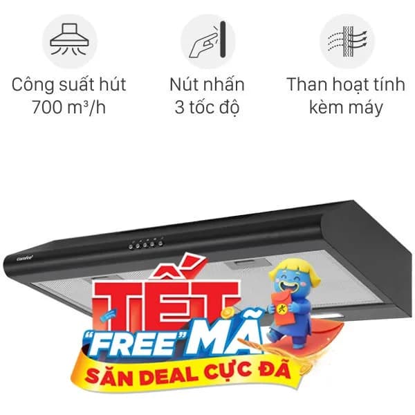 So sánh giá Máy hút mùi âm tủ Comfee CH-70SF49B rẻ nhất? - Ảnh 15