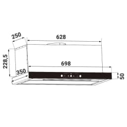 So sánh giá Máy hút mùi âm tủ KAFF KF-TH1700B - Tìm sản phẩm giá rẻ nhất - Ảnh 4