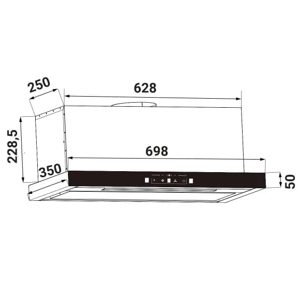 So sánh giá Máy hút mùi âm tủ KAFF KF-TH1700B - Tìm sản phẩm giá rẻ nhất - Ảnh 4