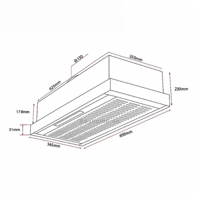 Top 1 so sánh giá Máy hút mùi âm tủ Kocher K-6370 - Tìm sản phẩm giá rẻ nhất - Ảnh 9