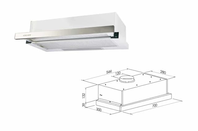 Top 1 so sánh giá Máy hút mùi âm tủ Kocher K-6370S - Tìm sản phẩm giá rẻ nhất - Ảnh 19