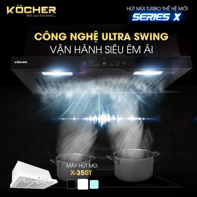 Top 1 so sánh giá Máy hút mùi âm tủ Kocher TURBO X-350D - Tìm sản phẩm giá rẻ nhất - Ảnh 11