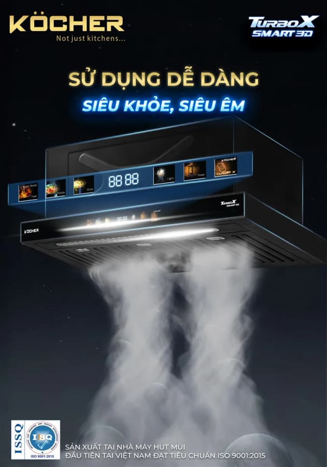 Top 1 so sánh giá Máy hút mùi âm tủ Kocher TURBO X-350N - Tìm sản phẩm giá rẻ nhất - Ảnh 19